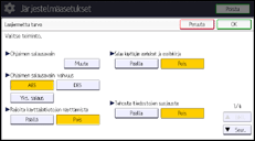 Käyttöpaneelin näyttö