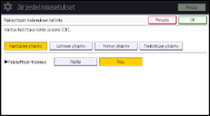 Käyttöpaneelin näyttö