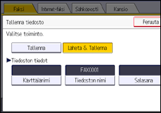 Käyttöpaneelin näyttö