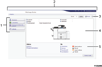 Numeroitu selaimen näytön kuva