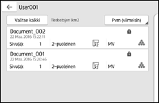 Käyttöpaneelin näyttö