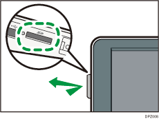 Illustration du logement pour supports