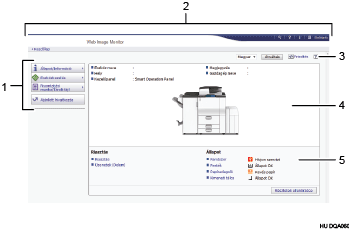Webböngésző ábrája számozott illusztráció