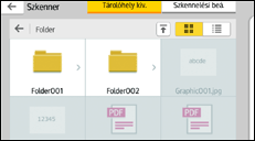 A kezelőpanel ismertetése