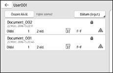 A kezelőpanel ismertetése