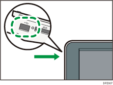 Illustrazione dello slot per supporti