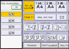 Afbeelding van bedieningspaneel