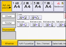 Afbeelding van bedieningspaneel