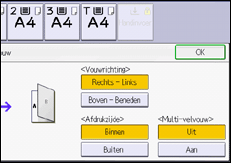 Afbeelding van bedieningspaneel