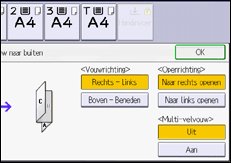 Afbeelding van bedieningspaneel