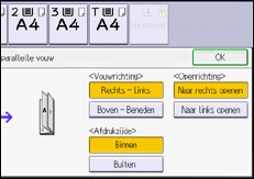 Afbeelding van bedieningspaneel