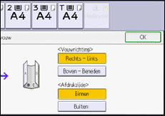 Afbeelding van bedieningspaneel