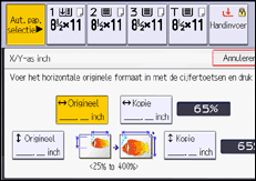 Afbeelding van bedieningspaneel