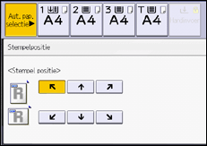 Afbeelding van bedieningspaneel