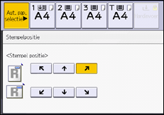 Afbeelding van bedieningspaneel