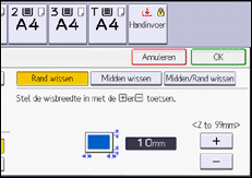 Afbeelding van bedieningspaneel