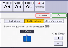 Afbeelding van bedieningspaneel