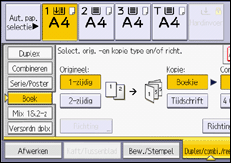 Afbeelding van bedieningspaneel