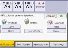 Afbeelding van bedieningspaneel