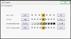 Afbeelding van bedieningspaneel
