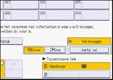 Afbeelding van bedieningspaneel