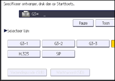 Afbeelding van bedieningspaneel