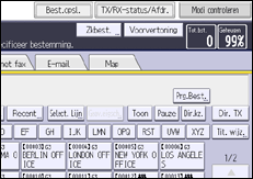 Afbeelding van bedieningspaneel