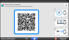 Afbeelding van bedieningspaneel