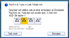 Afbeelding van bedieningspaneel