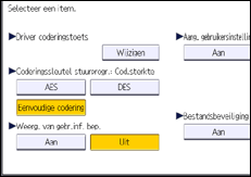 Afbeelding van bedieningspaneel