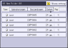 Afbeelding van bedieningspaneel