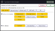 Afbeelding van bedieningspaneel