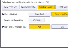 Afbeelding van bedieningspaneel