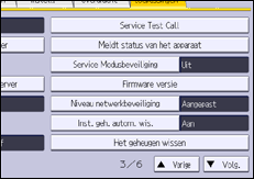 Afbeelding van bedieningspaneel