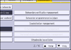 Afbeelding van bedieningspaneel