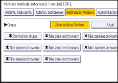 Ilustracja ekranu panela operacyjnego