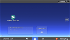 Ilustracja ekranu panela operacyjnego