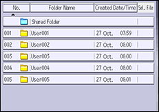 ภาพแสดงหน้าจอแผงควบคุม