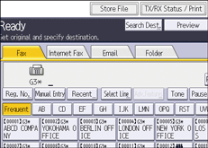 ภาพแสดงหน้าจอแผงควบคุม