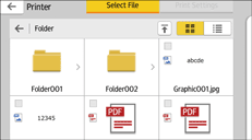 ภาพแสดงหน้าจอแผงควบคุม