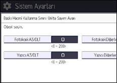 İşlem paneli ekran çizimi