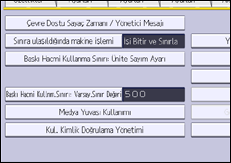 İşlem paneli ekran çizimi