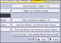 İşlem paneli ekran çizimi