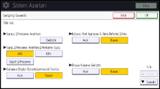 İşlem paneli ekran çizimi
