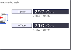 İşlem paneli ekran çizimi