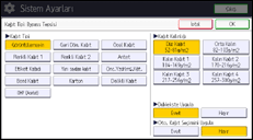 İşlem paneli ekran çizimi