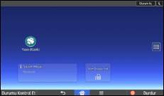 İşlem paneli ekran çizimi