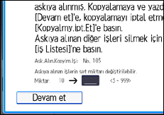 İşlem paneli ekran çizimi