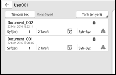 İşlem paneli ekran çizimi