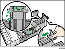 Ilustrace zásobníku standardního papíru